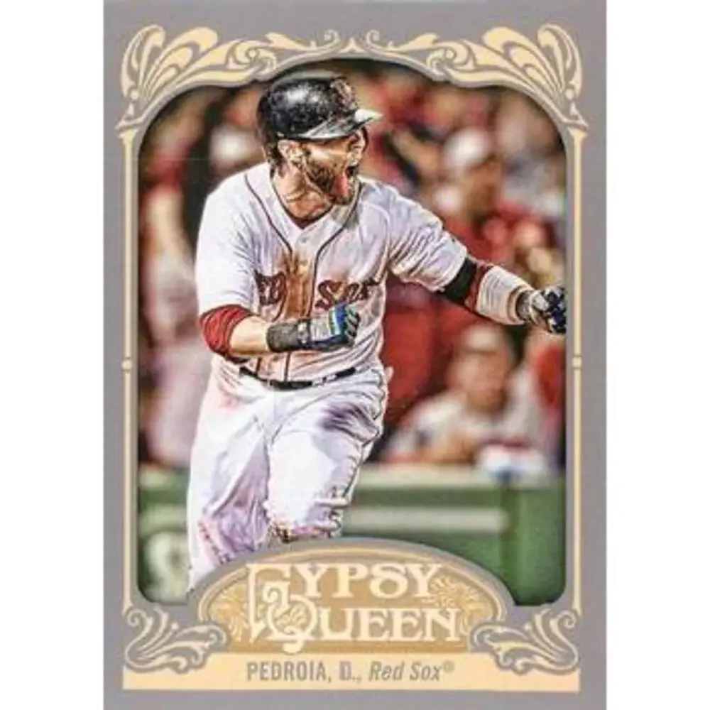 2012 Topps Gypsy Queen Dustin Pedroia # 143a Boston Red Sox